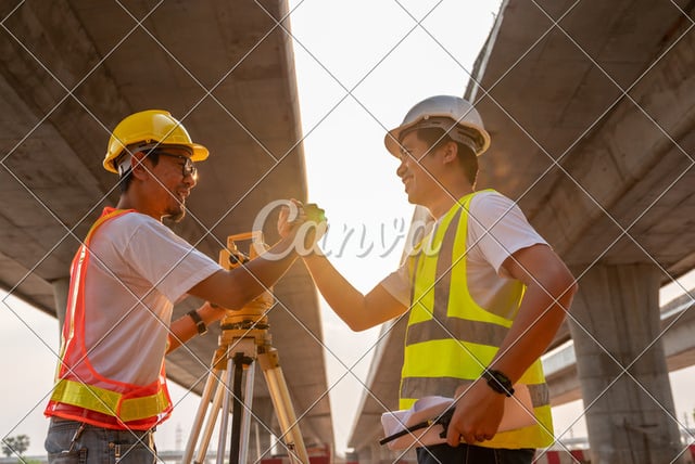 Asian Teamwork Success of Civil Engineer and Surveyor Engineers